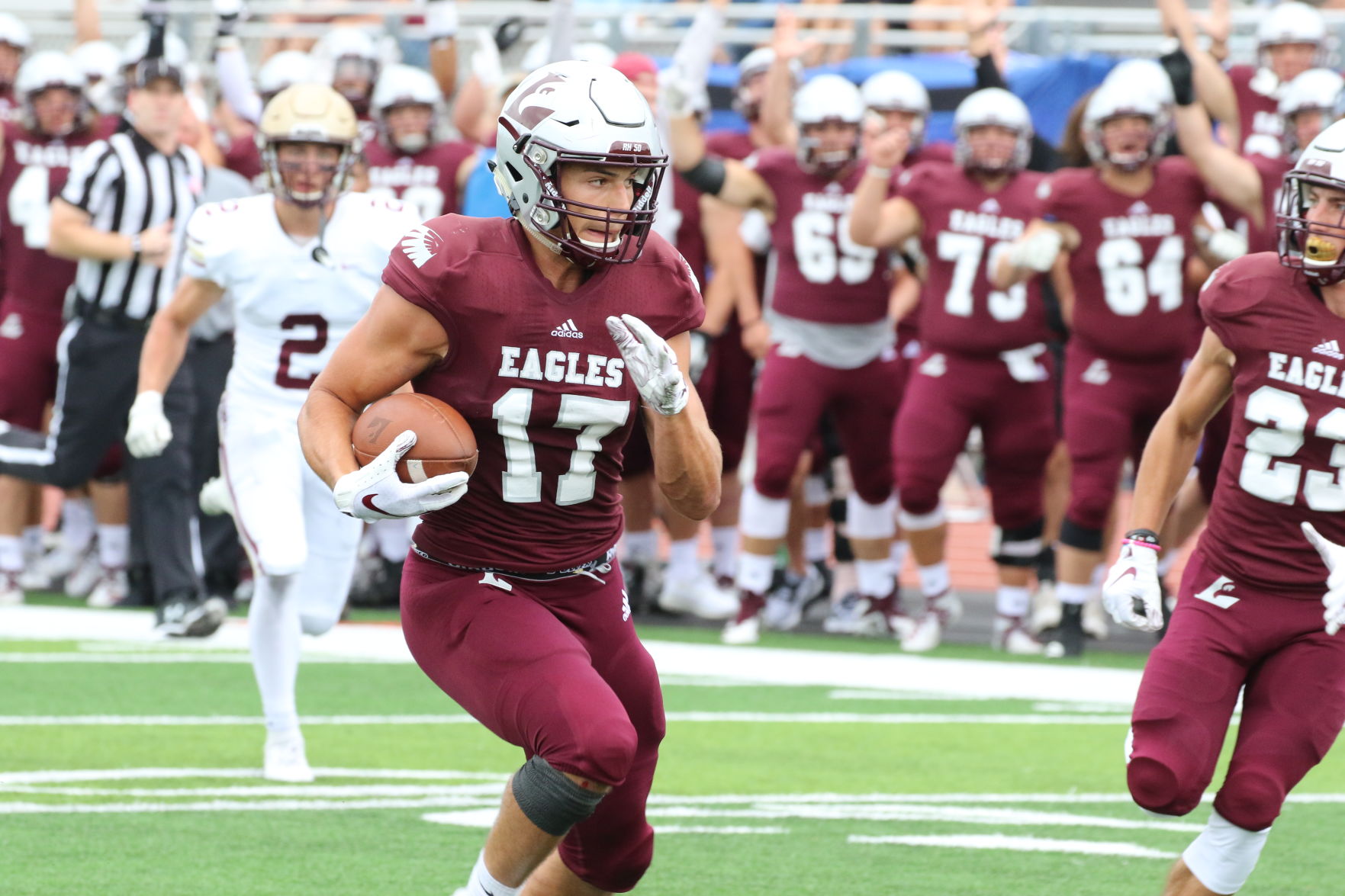 UW-La Crosse football, Cole Spieker (copy)